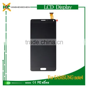 100% Warranty Mobile Phone Touch Screen Digitizer LCD for Galaxy Note 4 N9100 Lcd thumbnail-6