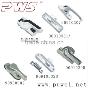 Hardware for PVC Window and Door- Multipoint Door Lock/Mortise Lock Window Handle Crescent Moon Lock, Sliding Roller Wheels thumbnail-5