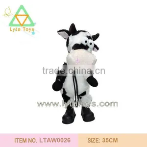 Stuffed Cartoon Dancing Toys Cow thumbnail-1