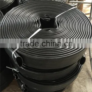 100 Meter Water Hose Farm Tractor High Pressure PVC Layflat Discharge Water Hose thumbnail-3