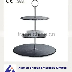 Slate Cheese Board for Cake Stand Wedding thumbnail-3