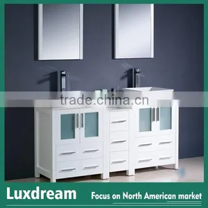 84'' Wood Bathroom Vanity for Heavy People Use thumbnail-5