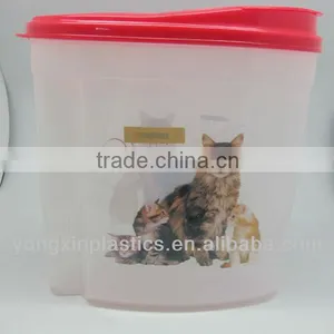 4.5L Plastic Food Storage for Cat thumbnail-1