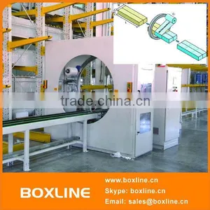 Automatic Horizontal Stretch Film Pallet Wrapping Machine thumbnail-1