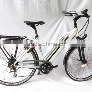 EN15194 Approved Trekking Electric Bicycle With Battery Hidden in Frame ( HJ-TRE01 ) thumbnail-1