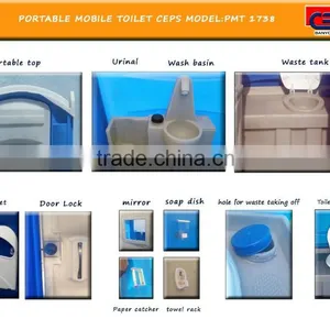 Portable Toilet Mobile Portable Toilet Western Style CEPS thumbnail-4