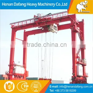 40 Ton 50 Ton 100ton Double Girder Rail Mounted Gantry Crane Manufacturer, Used Container Gantry Crane Price for Sale thumbnail-1