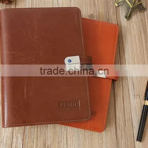 Factory Price Custom Business Paper Notebook With USB thumbnail-2
