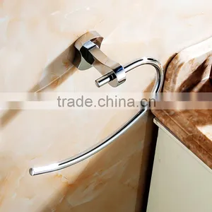 50860 Batnroom Accessory Brass Towel Ring Fashion Hotel Use Clean Cloth Ring Contracted Towel Holder thumbnail-6
