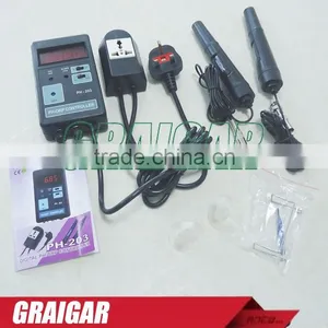 PH-203 Digital pH Controller,ORP Controller, ph Tester, ph Meter thumbnail-4