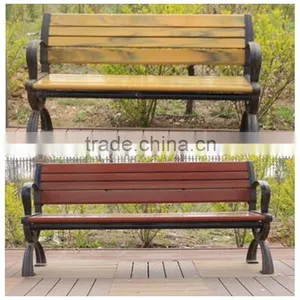 HDPE/PS Garden Chair With High Wood/calium Powder thumbnail-1