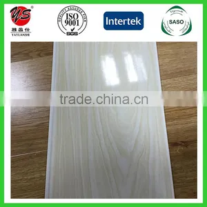 30cm Madera Pino Pvc Laminas Pvc Techo Paneles de Pvc Ceiling Panel thumbnail-1