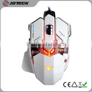 the Latest Illuminated Metal Frame Drivers Usb Optical Computer Gaming Mouse thumbnail-3