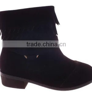 Girls Cute Winter Half Boots 2014 thumbnail-1