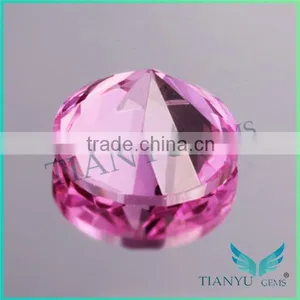 Wuzhou Wholesale Synthetic Diamonds 2# Ruby Gems Ruby Corundum Stone thumbnail-4