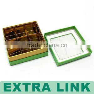 China Supplier Trade Assurance Luxury Hot Sales Dubai Chocolate Gift Box With PVC Window thumbnail-2