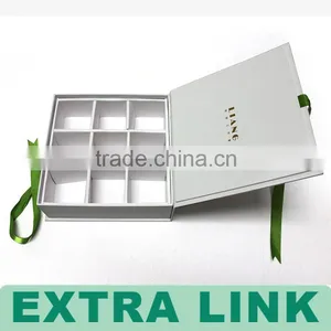 High End Rigid Cardboard Plastic Or Paper Tray Insert Chocolate Box thumbnail-1