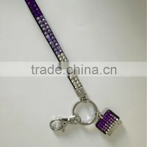 Rhinestone Lanyard With Iphone Clip thumbnail-1