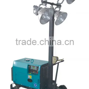 Samll Mobile Outdoor Telescopic Light Tower thumbnail-3