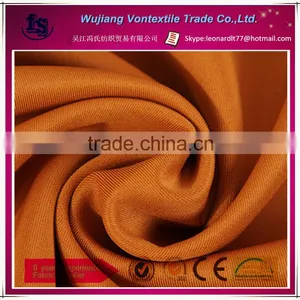 Hot Selling High Quality Soft Spandex Air Layer Knitted Fabric /custom Color for Dress,trousers,sportswear,etc thumbnail-1