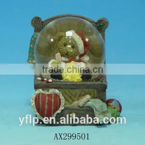 Christmas Decoration Resin Snow Globe Glass Snow Globe Crafts thumbnail-1