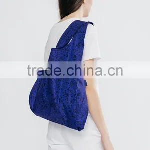 Folding Pouch Storage Bag Reusable Shopping Shoulder Tote Handbag Grocery Bags thumbnail-3