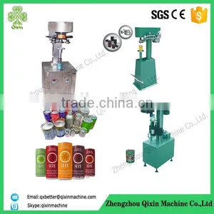 Hot Selling Automatic Soft Drinks Cans Sealing Machine Beverage Cans Sealing Machine thumbnail-1