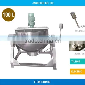Tilting Electrical Heating Jacket Kettle for Sale thumbnail-1