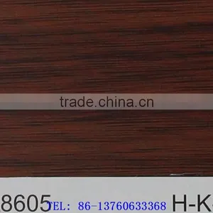 Wood Grain Self-adhesion Cold Laminated Decoration PVC Film Item 8605 thumbnail-1