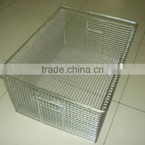 Fry Basket /cleaning Metal Baskets/drying Wire Basket /rack /medical Instrument Cleaning Baskets thumbnail-5