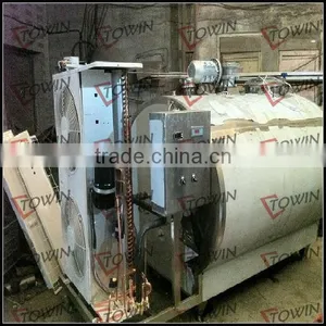 1000L Stainless Steel Milk Cooling Tanks Price thumbnail-1