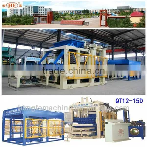 HOT SALE! QT12-15 Cement Brick Machine thumbnail-4
