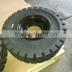 Lift Truck 6.50-10 7.00-12 Solid Forklift Tire Rubber Pressure thumbnail-5