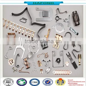 Shenzhen Manufacture Custom Made Electrophoresis Spring Steel Sheet Metal Stamping Parts Brass kg per in India thumbnail-1