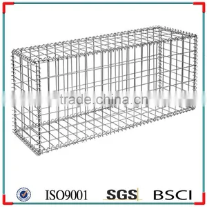 Gabion Steingabione Stone Basket Metal Basket Wire Basket Gabion Basket 100 x 50 x 30 cm thumbnail-1