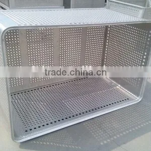 OEM Aluminum Turnover Container With Casters, Cargo Tansfer Container thumbnail-3