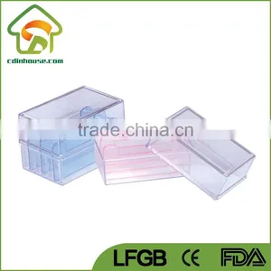 Plastic Name Card Box With Divider thumbnail-1