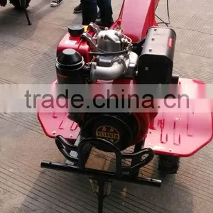 Mini Tiller Rotary Cultivator Power Tiller Rotary Tiller . Motor Hoe thumbnail-3