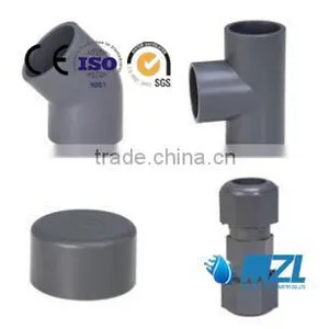 2015 Popular New Design Upvc and Cpvc Pipe Fittings thumbnail-1