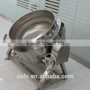 Tilting Steam Heating Cooking Bolier Cooking Kettle for Jam thumbnail-3