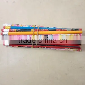 Wholesale Black Lead Wooden Pencils With Erasers thumbnail-2