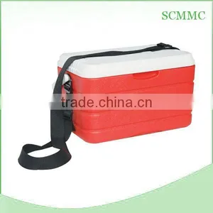 10L Plastic Movable Insulated Plastic Foam Cooler Bag Camping Fishing Ice Box With Strap thumbnail-1
