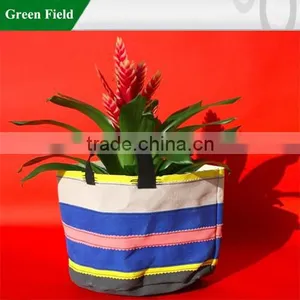 Green Field Hanging Garden Flower Bags thumbnail-1
