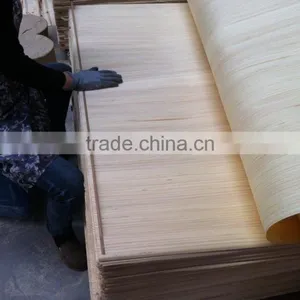 Linyi Factory 0.3mm Grade a b c White Recon Veneer for India Furniture thumbnail-4