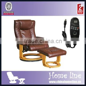 MAS00256 Heated Vibration Office Massage Chair With Footrest thumbnail-1