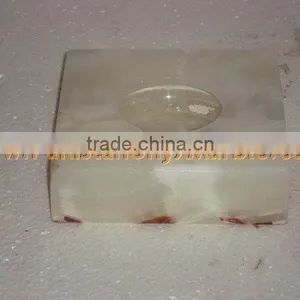 PAKISTAN FACTORY MADE ONYX CIGARETTE ASHTRAY HANDICRAFTS thumbnail-5