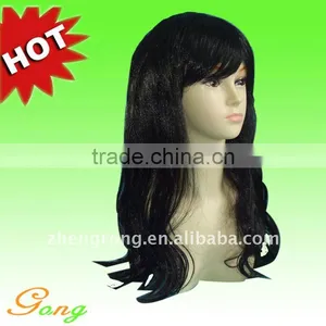 Super Pretty Stylish Black Kinky Curly Lace Wigs thumbnail-1