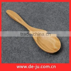Fruit Spoon Small Size Natural Thick Bamboo Ladle Watermelon Spoon thumbnail-1