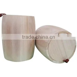 New Design Storage Coffee Bean Wooden Barrel,custom Wood Barrel for Sale thumbnail-1