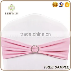 Hot Sale Polyester Spandex Ruffle Chair Sash thumbnail-5